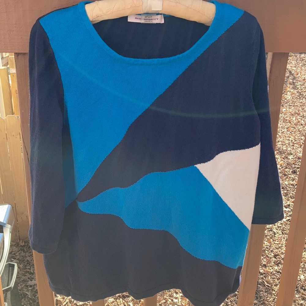 Allison Daley geometric sweater